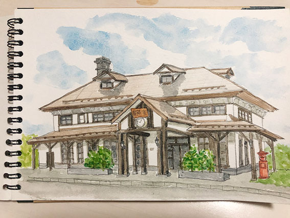 旧室蘭駅舎（北海道内の駅舎の中では最古の木造建築物）
